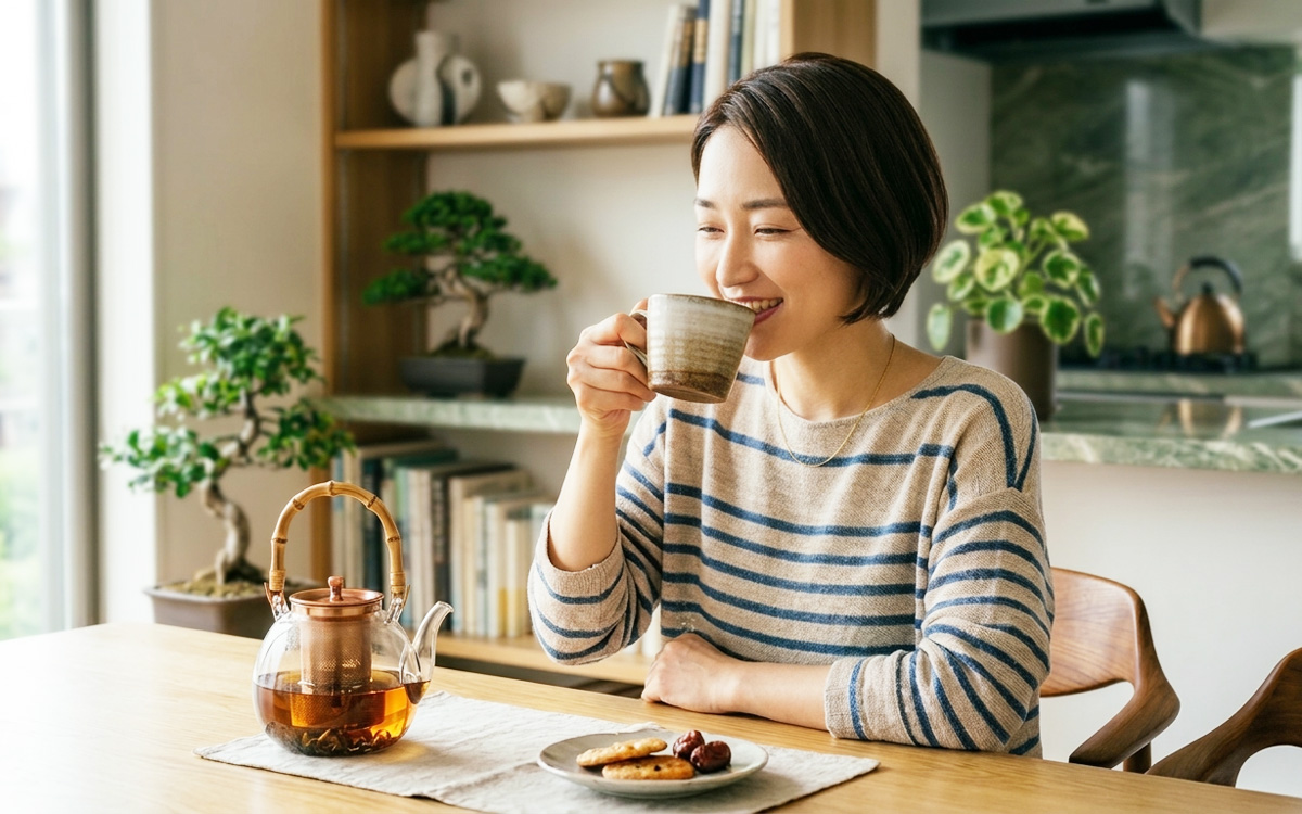 香ばしく飲みやすいごぼう茶