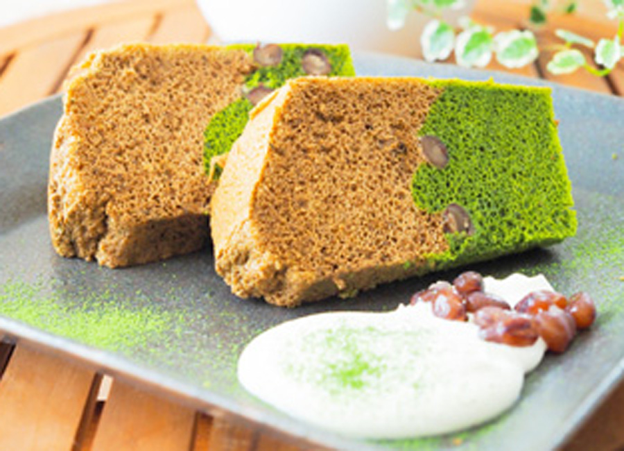 パンケーキに使う7種の野菜粉末