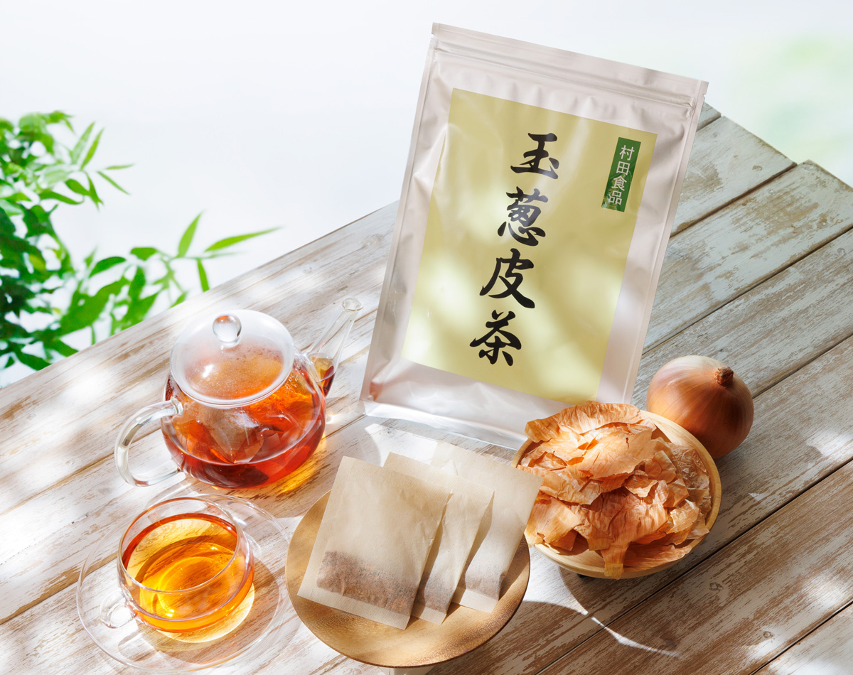 村田食品の玉葱皮茶 ティーパックタイプ